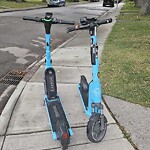 E-Scooter  - Abandoned / Parking Concerns at 802 18 Av NW