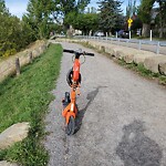 E-Scooter  - Abandoned / Parking Concerns at 524 Crescent Rd NW