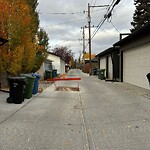 Backlane Maintenance at 647 26 Av NW