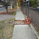 Sidewalk or Curb - Repair at 210 8 Av NW