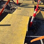 Sidewalk or Curb - Repair at 802 1 Av NW