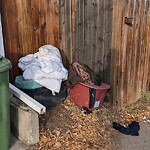 Debris on Backlane at 3344 Dovercliffe Rd SE