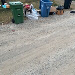 Debris on Backlane at 71 Falworth Wy NE