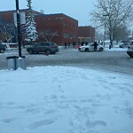 Snow On City - Maintained Sidewalk at 3020 52 St NE