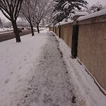 Snow On City - Maintained Sidewalk at 15210 Mckenzie Lake Bv SE