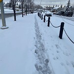 Snow On City - Maintained Sidewalk at 123 Somervale Cl SW