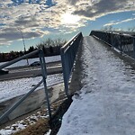 Snow On City - Maintained Sidewalk at 6907 Edgemont Dr NW