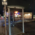 Bus Stop - Shelter Concern at 40 Centre St N Northwest Calgary