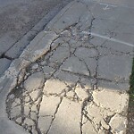 Sidewalk or Curb - Repair at 1730 25 Av SW